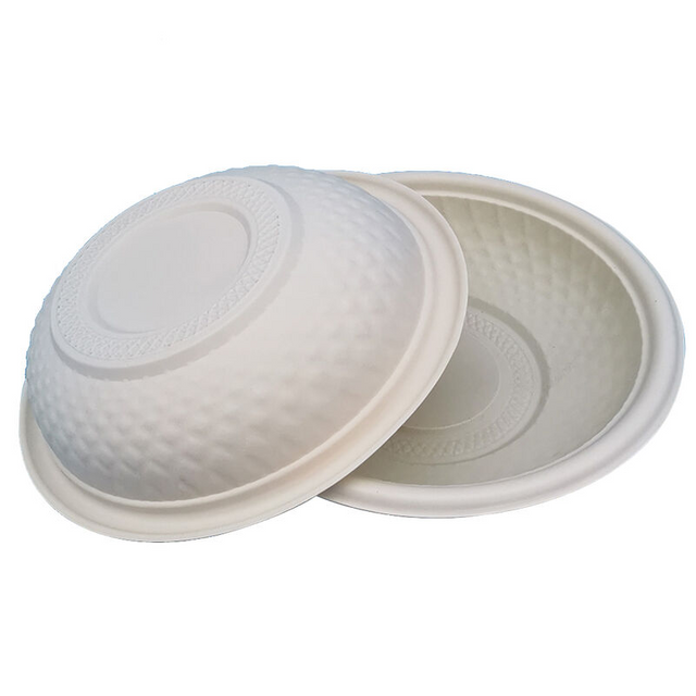 150ml Microwave Biodegradable Corn starch Disposable Plastic Salad Corn starch bowl