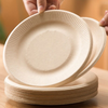 Disposable tray Eco-friendly restaurant Microwave dish Biodegradable paper plate