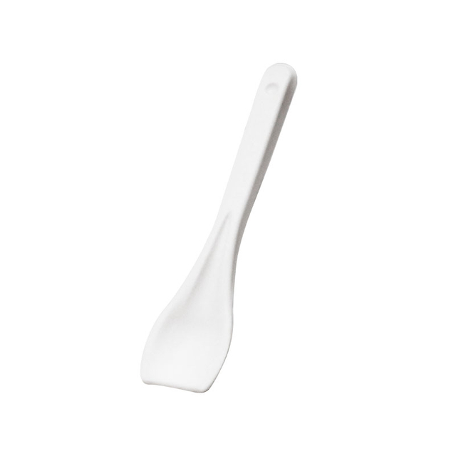 Eco Friendly Dessert Ice Cream Paper Spoon Disposable Cutlery with Custom Logo