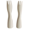 High quality OEM Paper fork knife Biodegradable cutlery Disposable cake fork