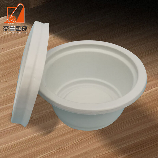 Factory sale 100% natural biodegradable compost disposable cornstarch fast food cutlery bowl