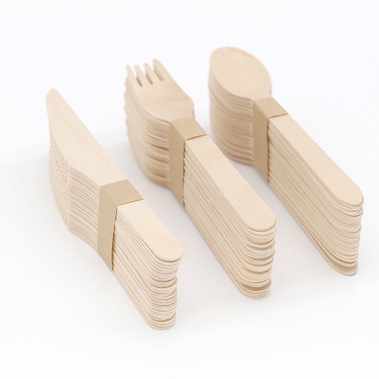 Eco-Friendly Small Bamboo Spoon Cutlery Biodegradable Disposable Customized Logo Printed Mini Wooden Spoon For Ice Cream