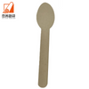Biodegradable Compostable Sugarcane Bagasse Cutlery Spoon Set Food Grade Dinnerware for Party Desserts