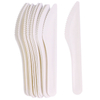 Disposable Knife Fork Spoon Bagasse Product Sugarcane Bagasse Raw Material Bagasse Tableware For Party