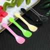Disposable Cake Dessert Scoop Sample Disposable Plastic Ice Cream Yogurt Pudding Plastic Spoon