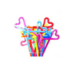 6mm Diameter Bendable Sugarcane PLA Straws Bright Colorful PP Drinking Straws for Camping and Restaurants Bar Accessories