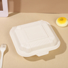 Umwelt freundliche Clamshell-Verpackung Biologisch abbaubare Kunststoffsc halen für nachhaltige Lebensmittel liefer dienste zum Mitnehmen