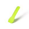 Eco-friendly Customized Logo Printed Biodegradable pink Small Gelato Paper Spoon Disposable Paper Cutlery Sets for Ice Cream