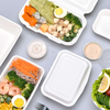 Food Microwavable Bento Takeaway Lunch Box Packaging