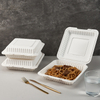 Disposable Takeout Lunch Box Restaurant to Go Clamshell Food Container Supplies Burger Take Away Food Clamshell Box