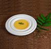 Customizable Disposables Recyclable Biodegradable Corn Starch Food Tray for Parties and Camping with Pulp Lid