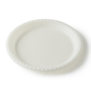 Biodegradable Disposable Travel Party Rectangular 9 10 Inch Cornstarch Plates for Food