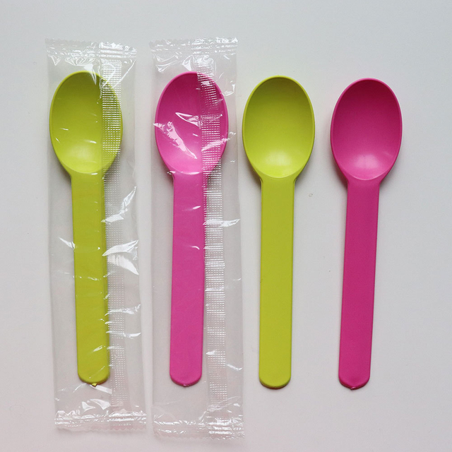 Eco-friendly personalized disposable Corn on the cob 5.9-inch Color scoop Frozen Yogurt Ice Cream scoop