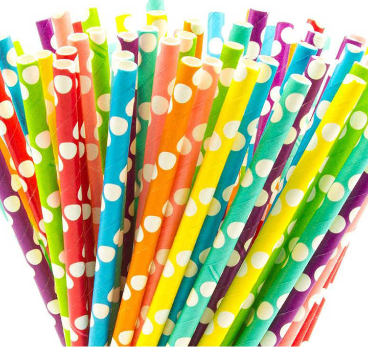 Paper Straw Eco-Friendly Drinking Straws Perfect for Wedding Birthday Party
