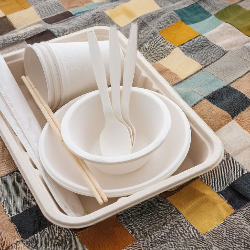10inch Baggasse Plated Made From Sugarcane Pulp Export Quality Disposable Plates