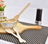 Biodegradable Disposable Birch Wood Spork Tableware 6.3 inch Natural Utensils including Fork Knife for Party Food