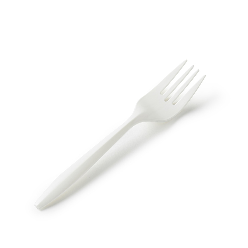 Custom Eco Friendly Disposable Dinnerware Cutlery Set Cornstarch Knife Fork and Spoon