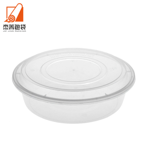 New Take Away and Microwave Safe B2000 Round Box Plastic Food Container