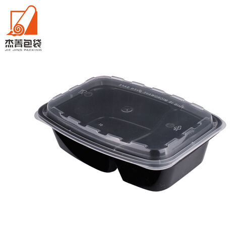 China Supplier 2 Compartments 36 Ounce Meal Prepping With Lids to Go Container