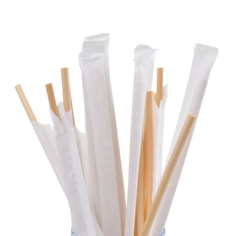 Organic hay straw wheat straw biodegradable disposable straws