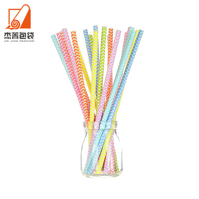 Wholesale Eco-friendly Hygienic Disposable Biodegradable High Quality Healthy Kraft Paper Straws Paper Drinking Straw
