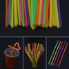colorful plastic drinking straws bendable durable drinking straws disposable straws flexible