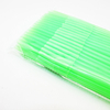 Flexible Disposable Plastic Drinking Straws Long Colorful Disposable Bendy Party Fancy neon green Straws