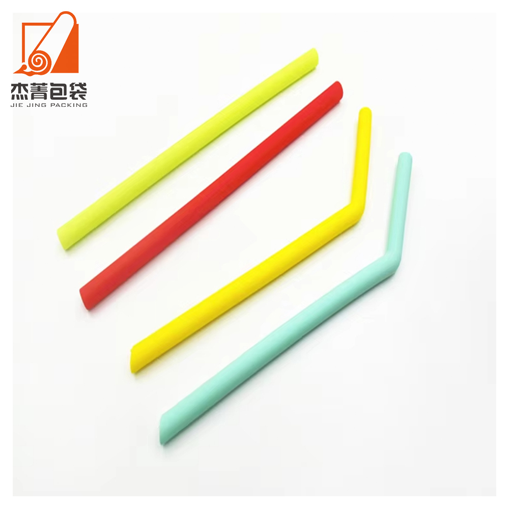 Factory direct color environmental protection straw food grade silicone beverage wine straw