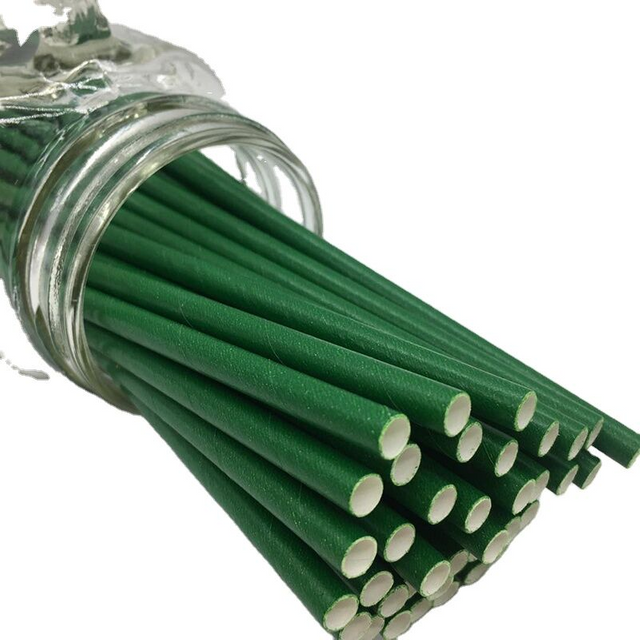 Degradable food grade straws Paper straw Drinking straw Disposable solid colored paper straw for hot drinks