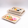 Biodegradable Disposable Compostable Takeaway Sugarcane Bagasse Tableware