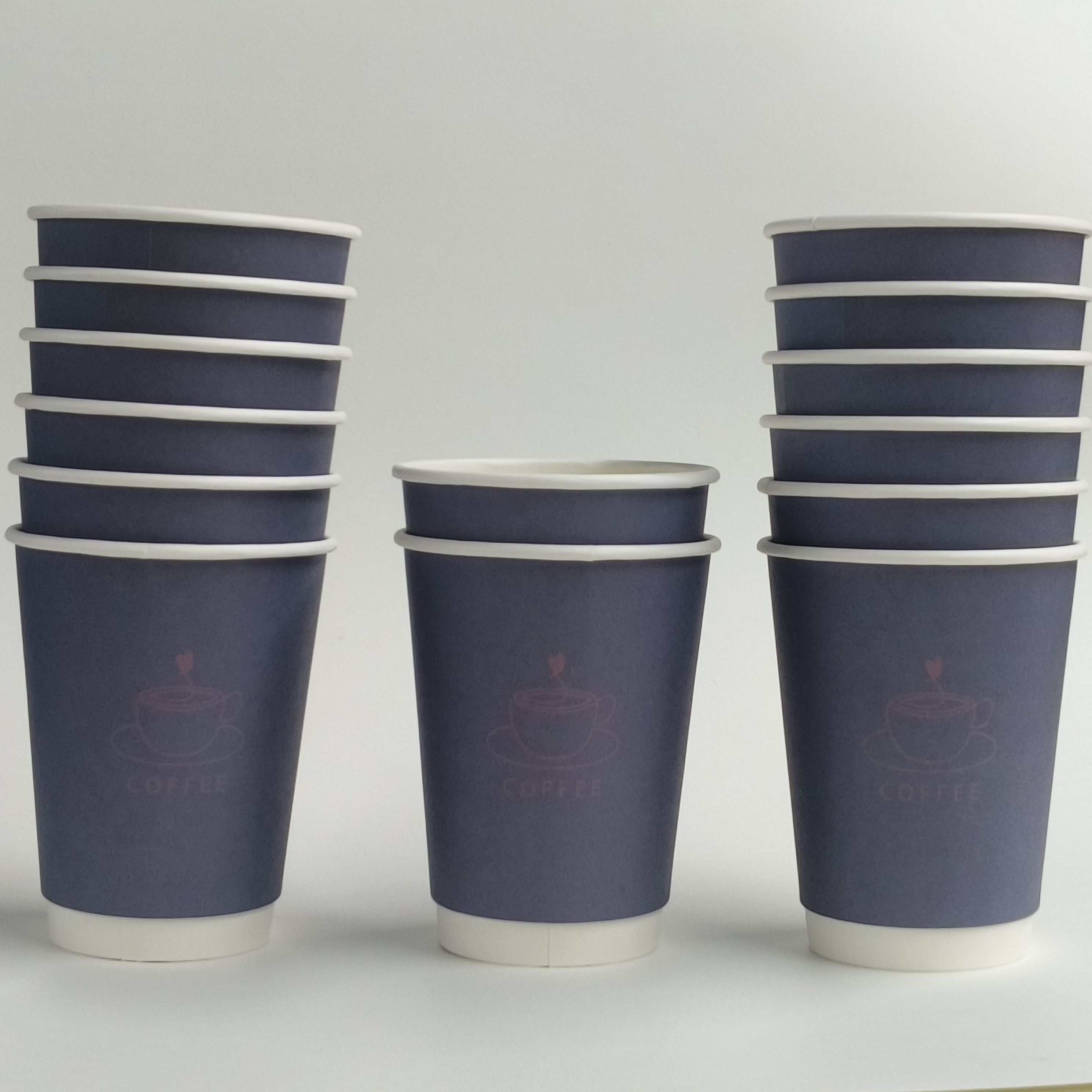 Biodegradable cup_double wall biodegradable coffee cup_disposable hot biodegradable paper cup