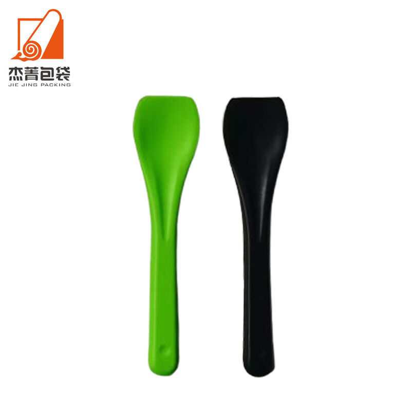 Environmentally friendly materials degradable disposable paper tableware Ice Cream spoon and dessert spoon