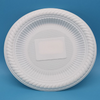 178ml disposable dinnerware plate corn starch eco friendly single use white round plates disposable food serving plate