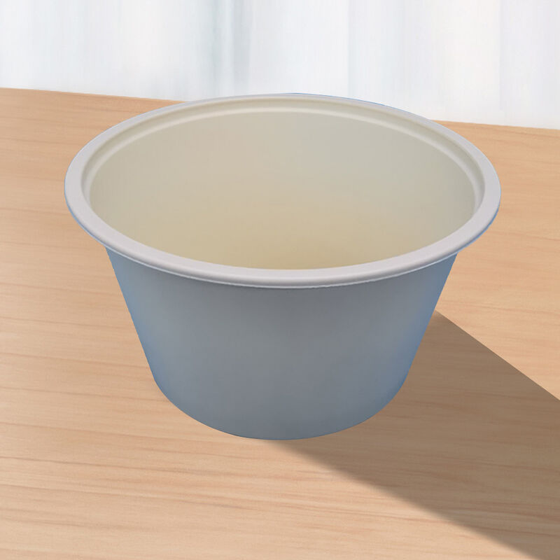 Eco Friendly Biodegradable cornstarch Soup Bowls Takeaway Food Packaging Disposable Soup Bowl