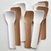 Eco friendly cheap dessert ice cream paper spoon disposable cutlery with custom logo