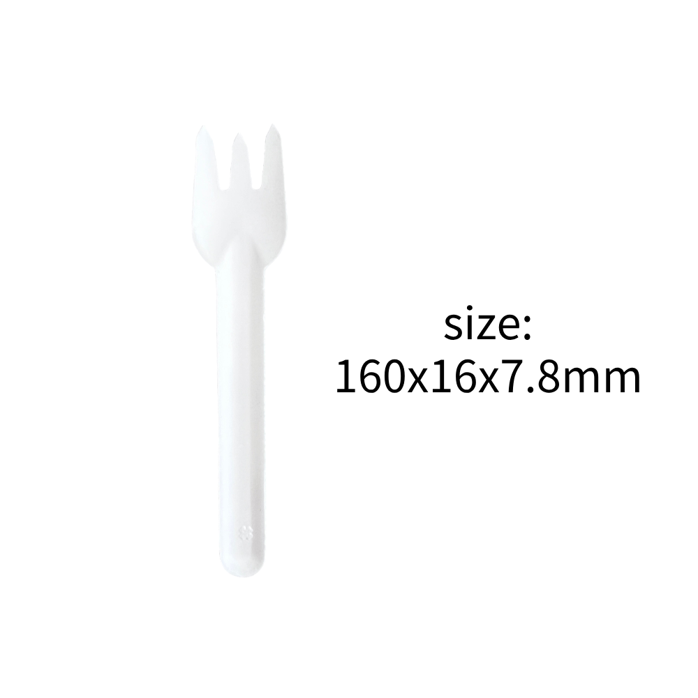 Biologisch abbaubares kompost ier bares Zuckerrohr Bagasse Papier Besteck Faser zellstoff kompost ier bares umwelt freundliches Gabel messer Löffel Besteck