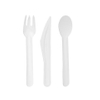 Biodegradable Disposable Paper Cutlery Paper Knife Fork& Spoon for Restaurant, Party