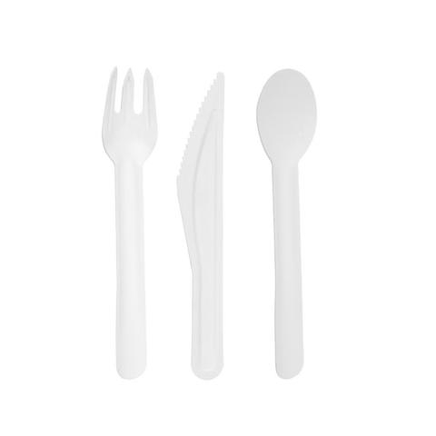 Biodegradable Disposable Paper Cutlery Paper Knife Fork& Spoon for Restaurant, Party
