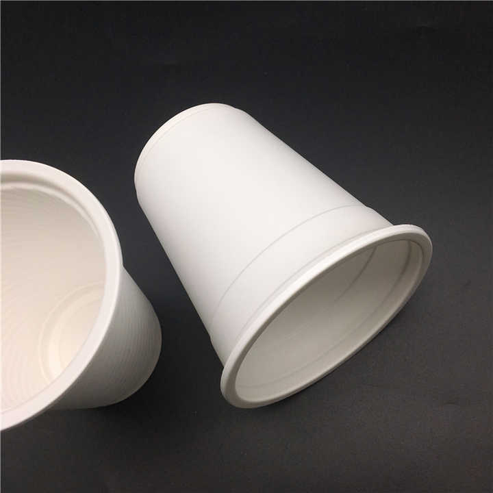 Biodegradable Food Grade Cornstarch Disposable Drinking Coffee Cup 