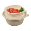 Customized Degradable and Cornstarch Disposable Take Away Bowl Lids for Restaurants and Home