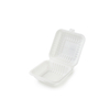 Maisstärke Biologisch abbaubare Maisstärke Mahlzeit Box Einweg Umwelt freundliche Besteck packung Bento Box Square Box Bowl
