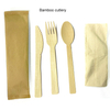 Restaurant Disposable Cutlery Wooden Spoons Wood Knife Fork Spoon