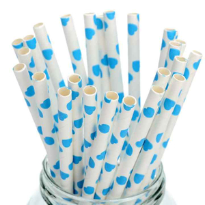 Eco-friendly FSC Disposable Biodegradable Drinking Paper Ecological Paper Printing Straw