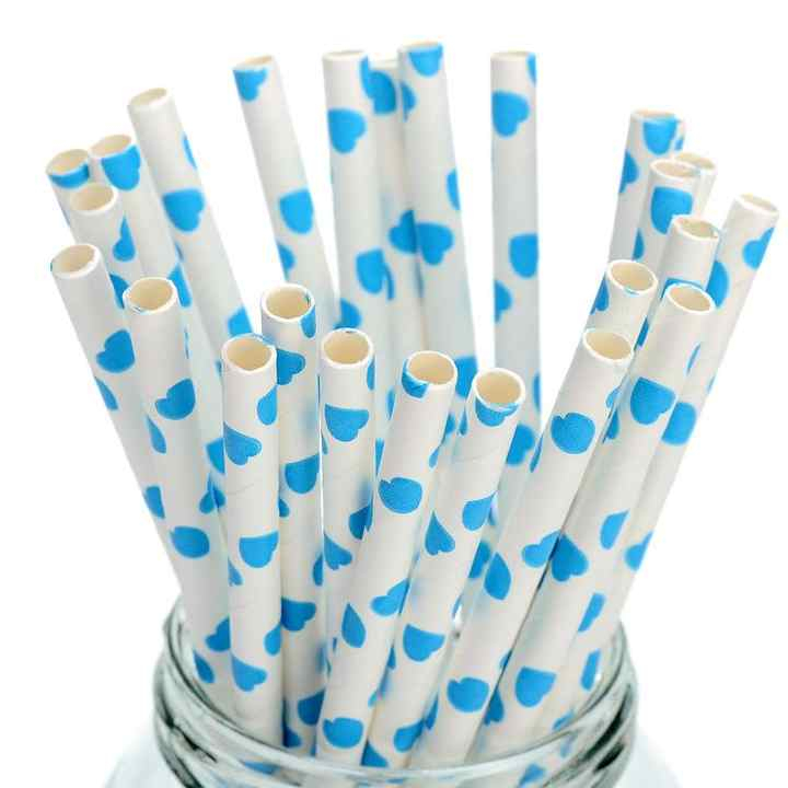 Eco-friendly FSC Disposable Biodegradable Drinking Paper Ecological Paper Printing Straw