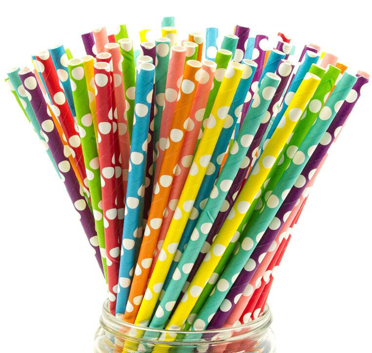 Paper Straw Eco-Friendly Drinking Straws Perfect for Wedding Birthday Party