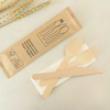 Manufacturers Wholesale Wooden Cutlery Set Spoon Knife Fork Disposable Eco Friendly Cutlery Knives Forks Spoons