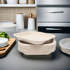 10inch Baggasse Plated Made From Sugarcane Pulp Export Quality Disposable Plates