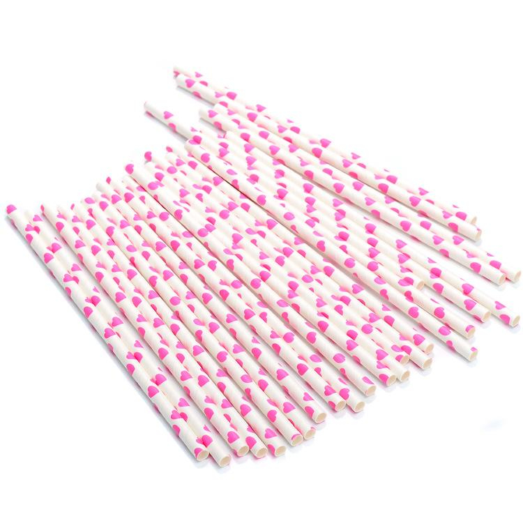 Eco-friendly FSC Disposable Biodegradable Drinking Paper Ecological Paper Straw