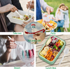 Wholesales Disposable Cornstarch PSM Plastic Cutlery Biodegradable Compostable Cutlery Set