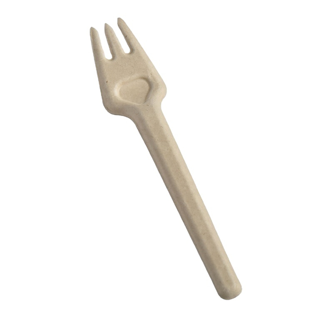 Custom Engraved Forks Disposable Biodegradable Compostable Eco Friendly Unbleached Sugarcane Forks